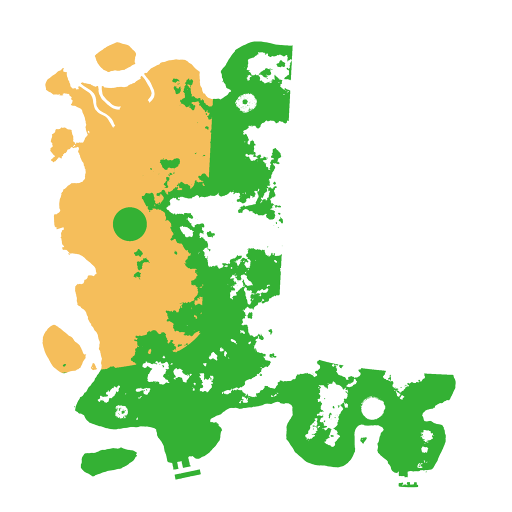 Biome Rust Map: Procedural Map, Size: 4000, Seed: 1046952180