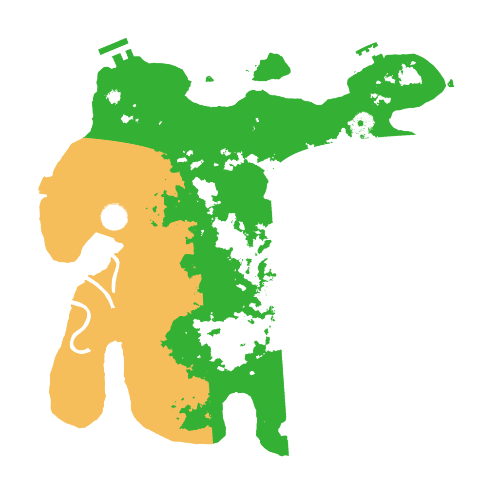 Biome Rust Map: Procedural Map, Size: 3300, Seed: 302423113