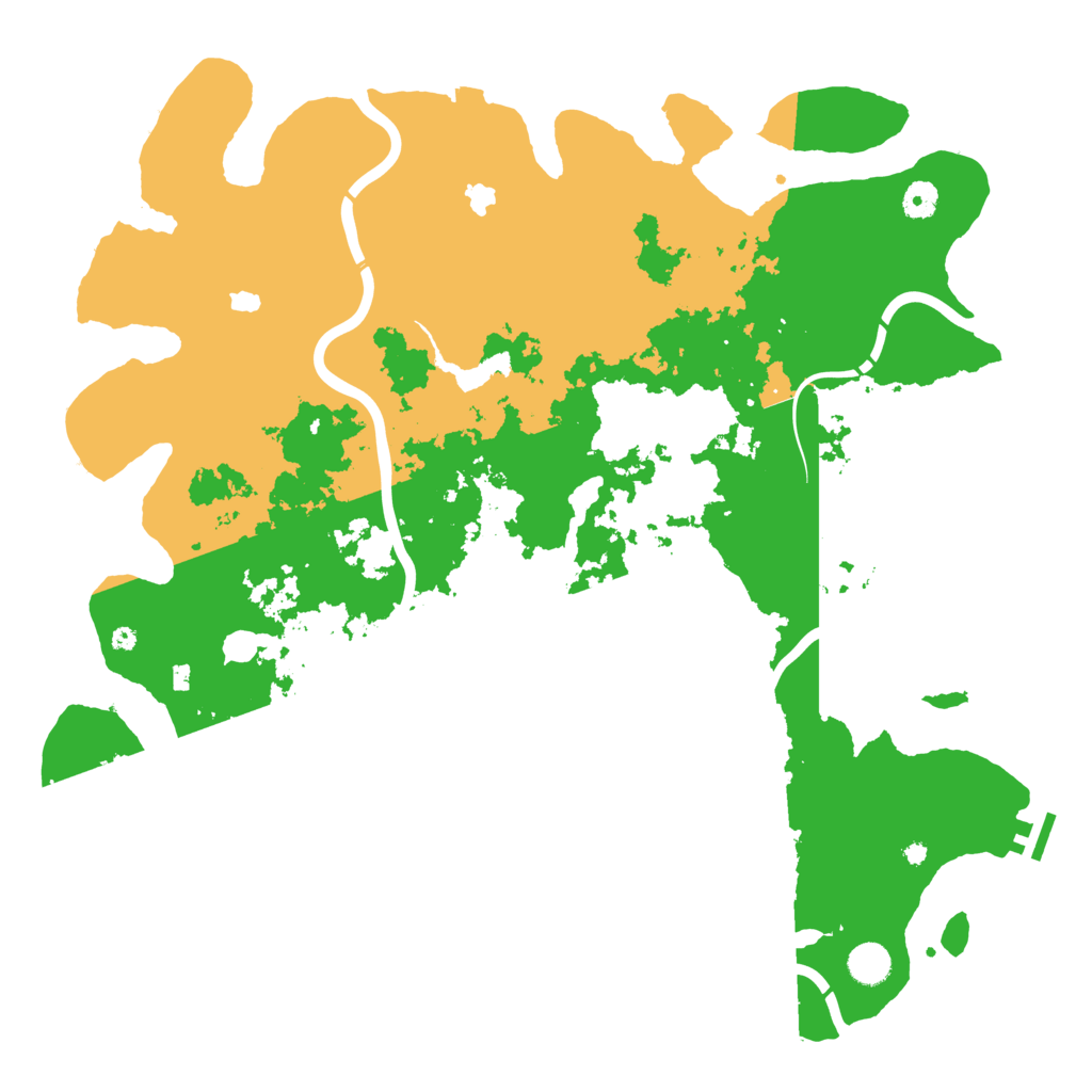 Biome Rust Map: Procedural Map, Size: 4500, Seed: 1503431599