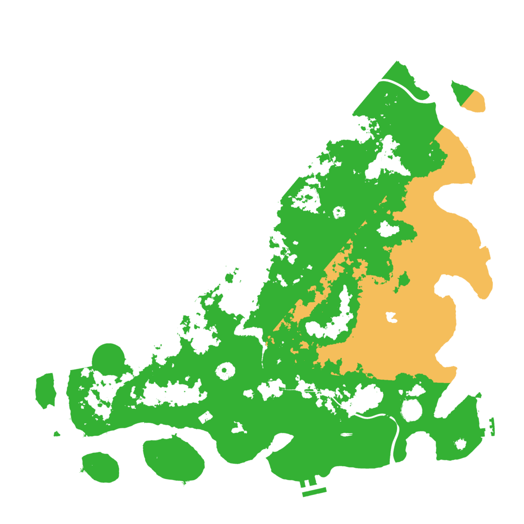 Biome Rust Map: Procedural Map, Size: 4350, Seed: 220824