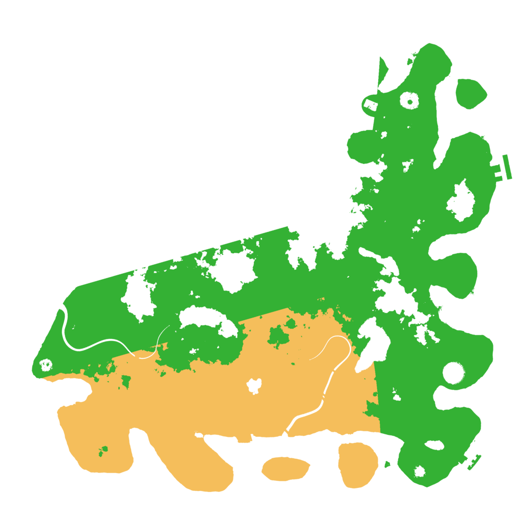 Biome Rust Map: Procedural Map, Size: 4250, Seed: 16524655