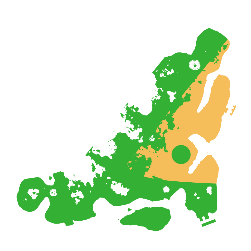 Biome Rust Map: Procedural Map, Size: 3500, Seed: 1162702406