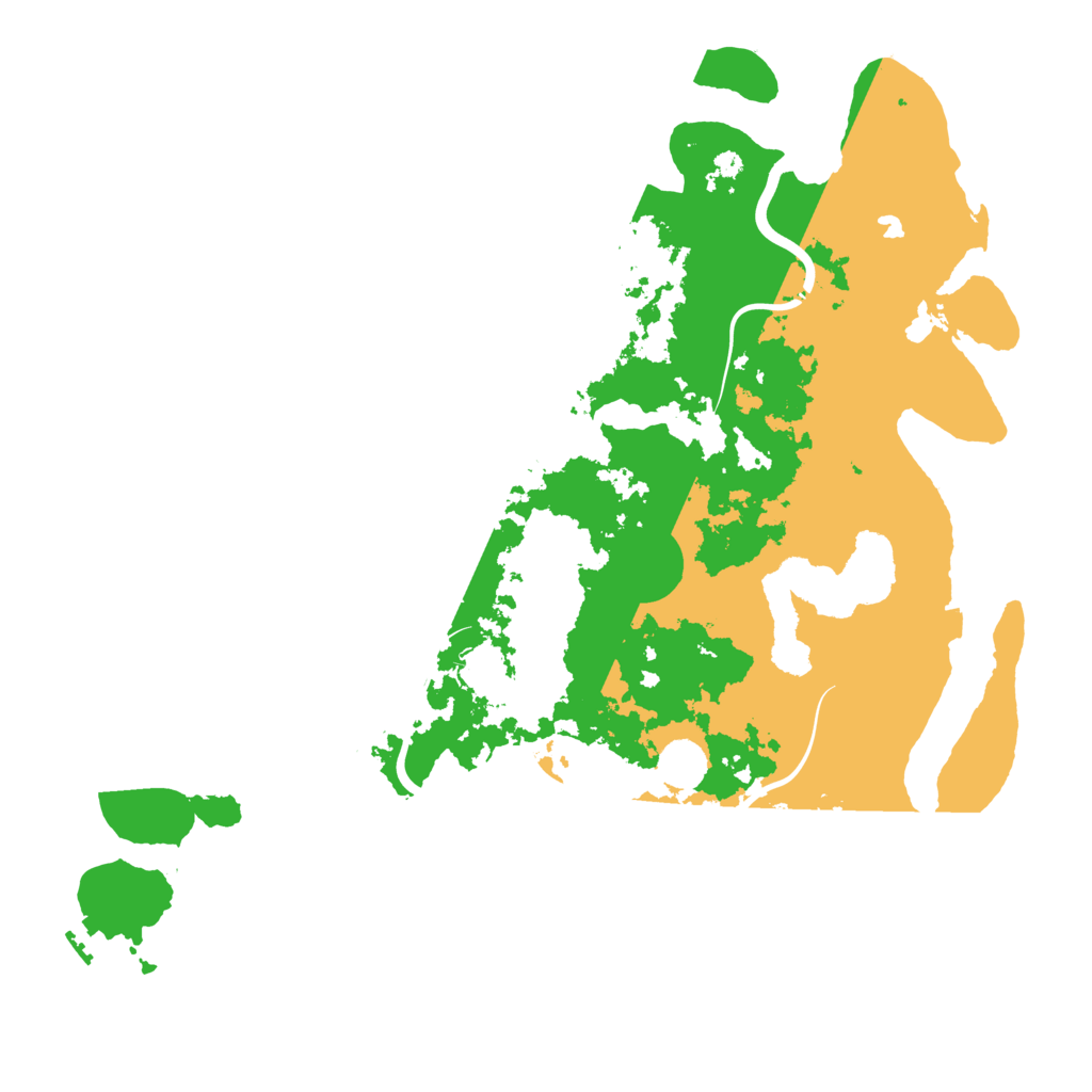 Biome Rust Map: Procedural Map, Size: 4250, Seed: 964740603