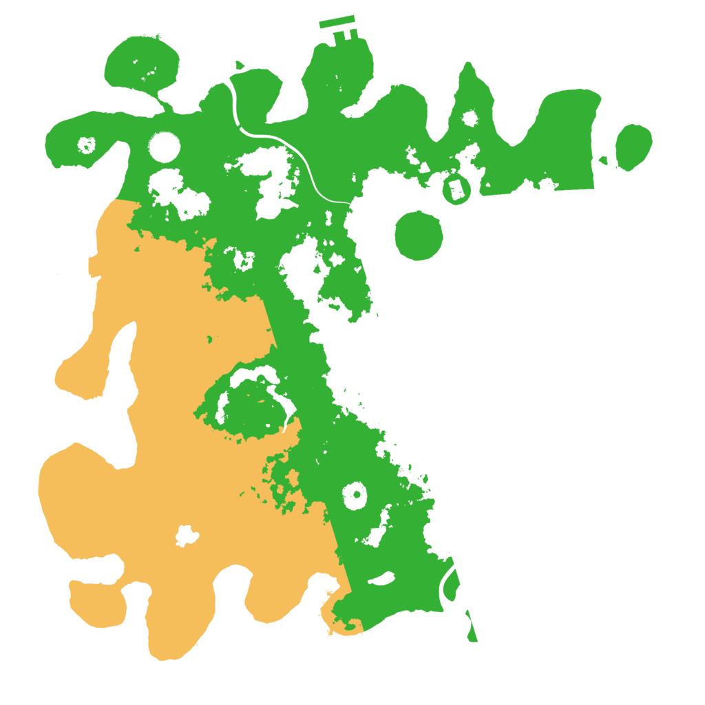 Biome Rust Map: Procedural Map, Size: 4000, Seed: 261671985