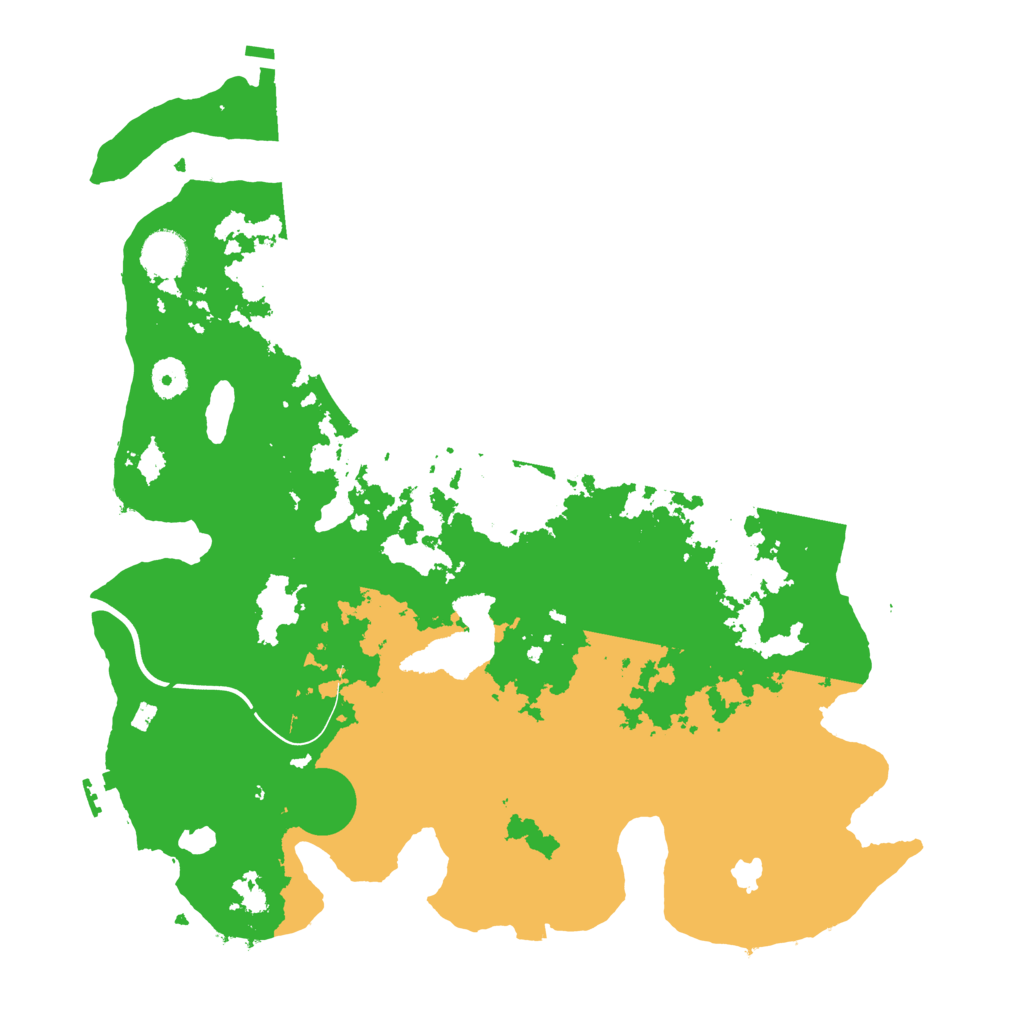 Biome Rust Map: Procedural Map, Size: 4000, Seed: 67111