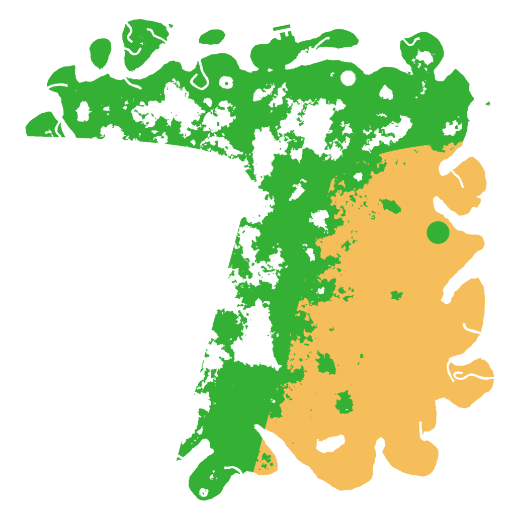 Biome Rust Map: Procedural Map, Size: 6000, Seed: 640250276