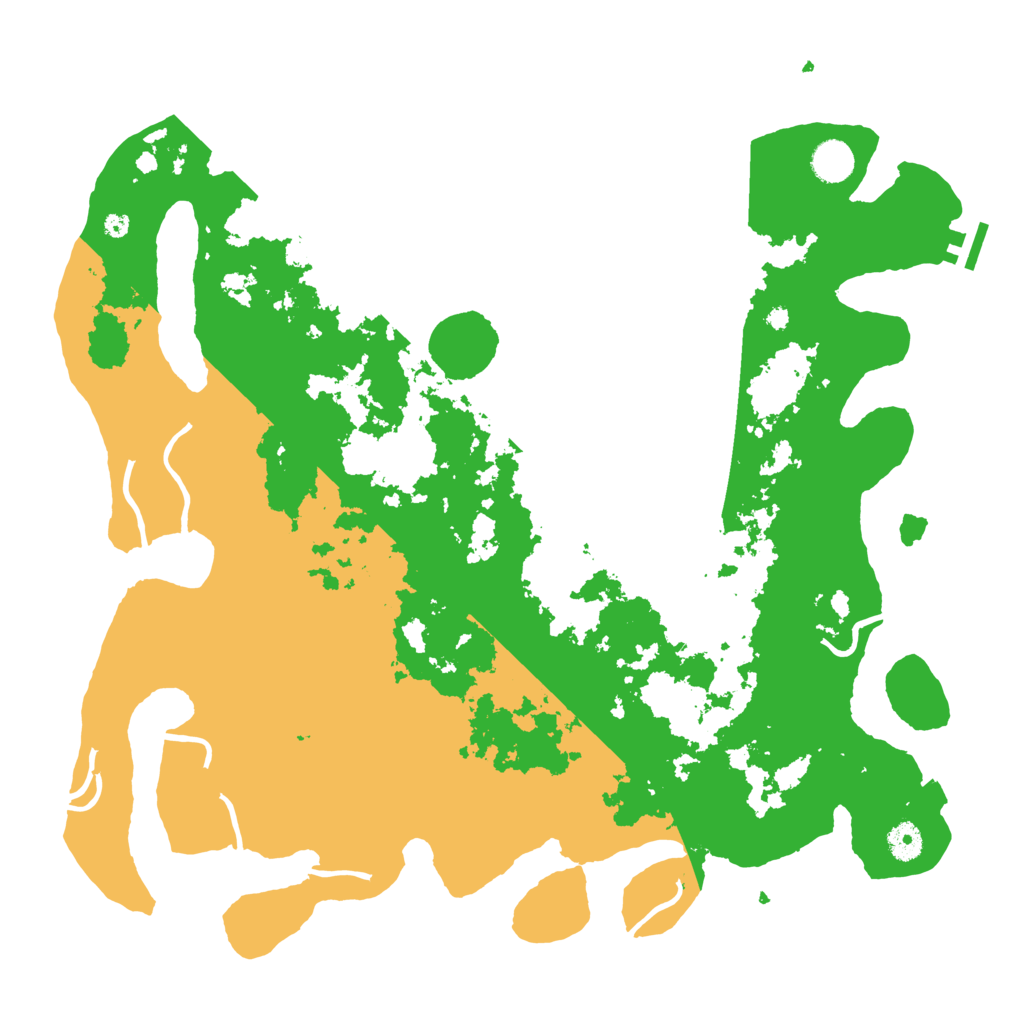 Biome Rust Map: Procedural Map, Size: 4250, Seed: 13343490