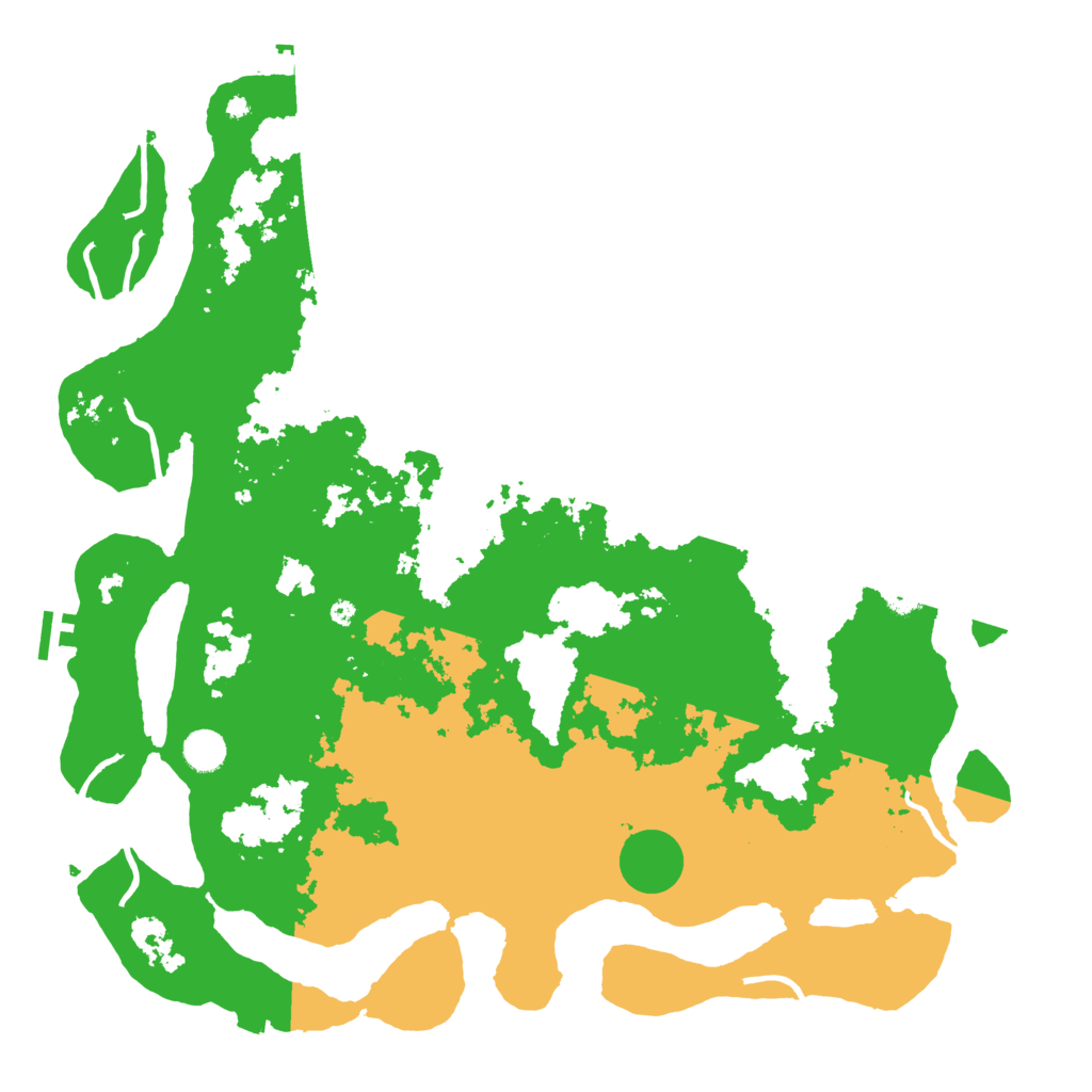 Biome Rust Map: Procedural Map, Size: 4500, Seed: 802340480