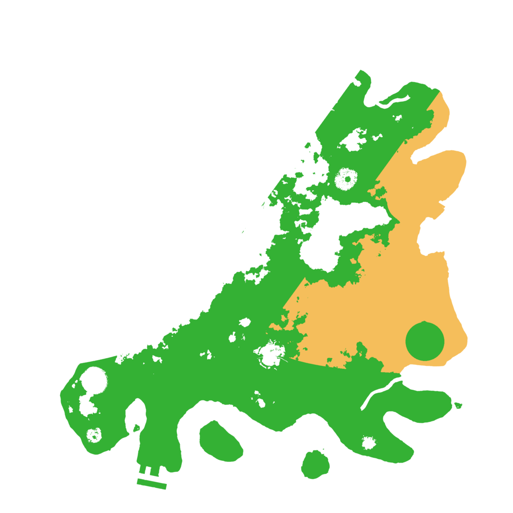 Biome Rust Map: Procedural Map, Size: 3500, Seed: 1943628219