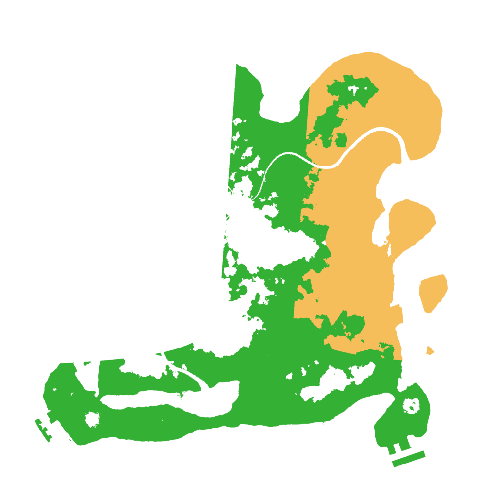 Biome Rust Map: Procedural Map, Size: 3000, Seed: 795536310