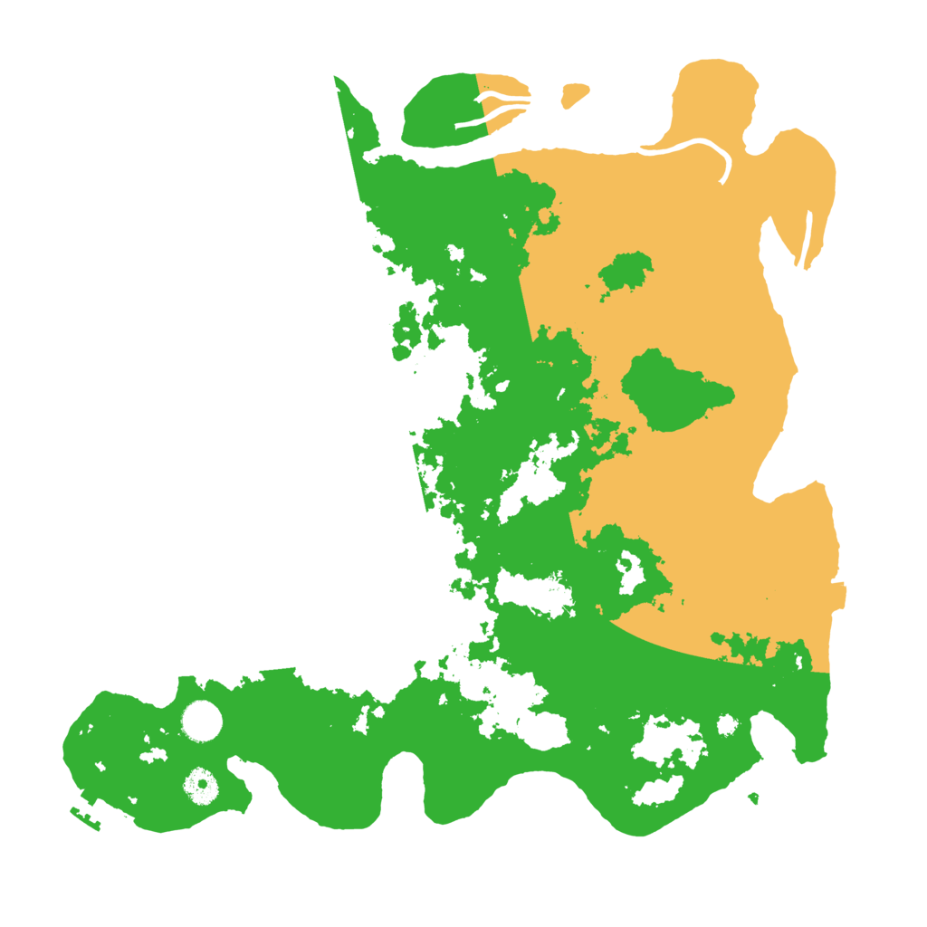 Biome Rust Map: Procedural Map, Size: 4000, Seed: 153331661