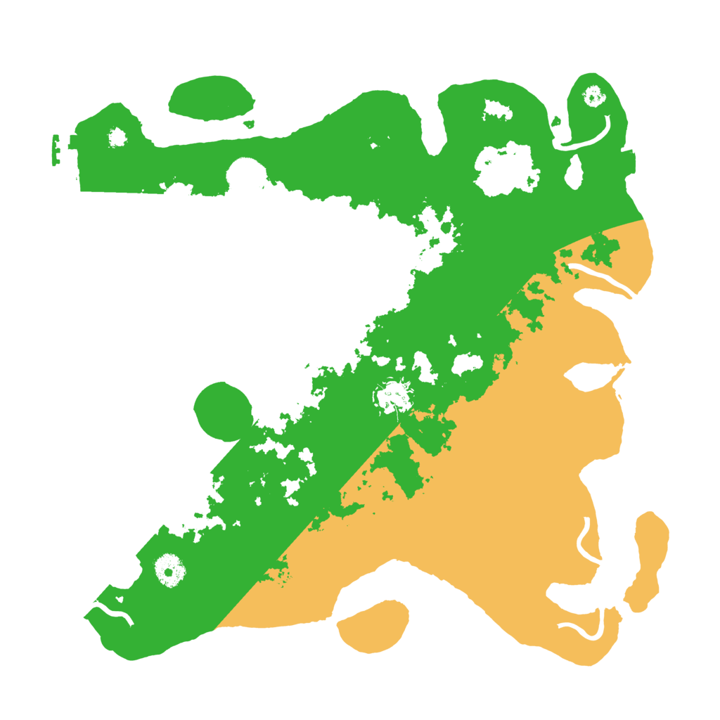 Biome Rust Map: Procedural Map, Size: 3500, Seed: 834677710