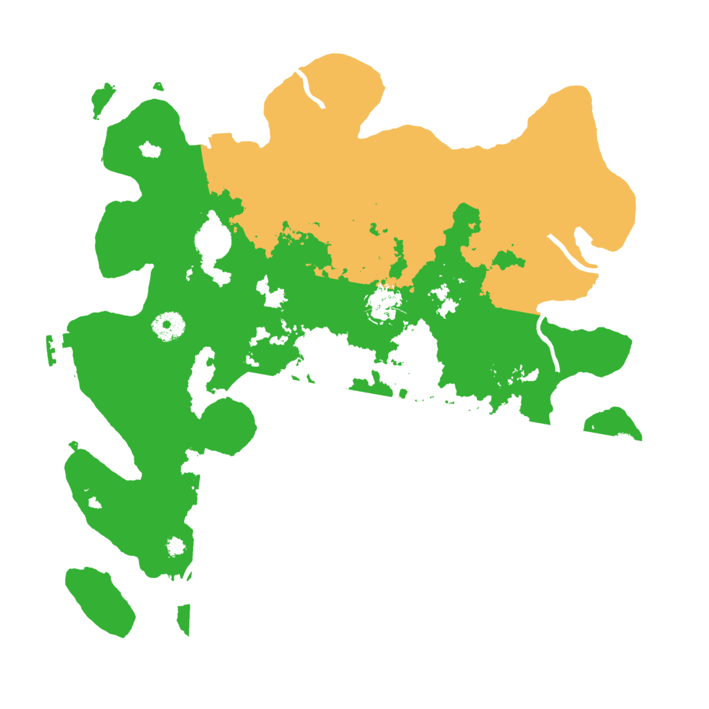 Biome Rust Map: Procedural Map, Size: 3500, Seed: 1855136699