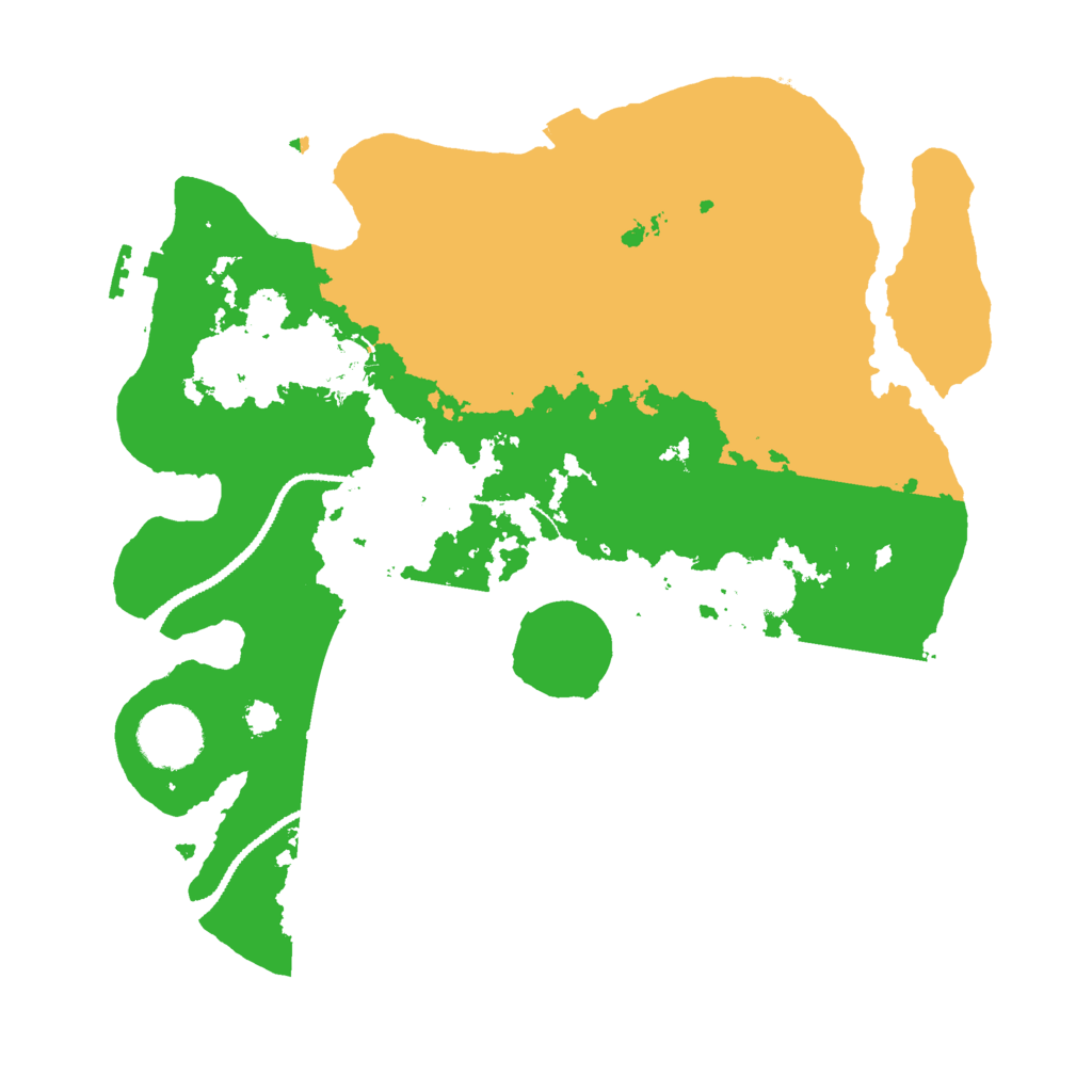 Biome Rust Map: Procedural Map, Size: 3000, Seed: 768907260