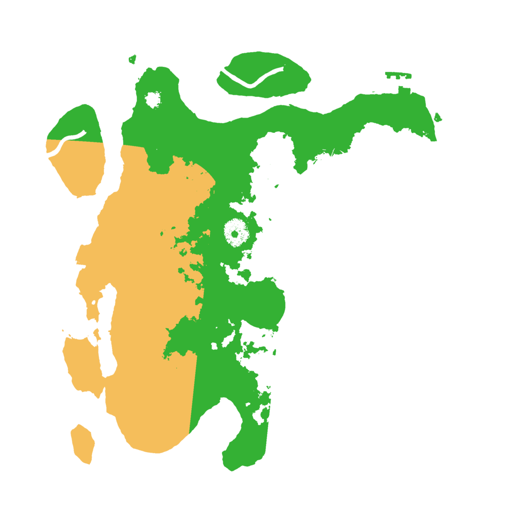 Biome Rust Map: Procedural Map, Size: 3000, Seed: 111861613