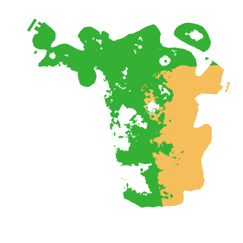 Biome Rust Map: Procedural Map, Size: 3500, Seed: 1760048288