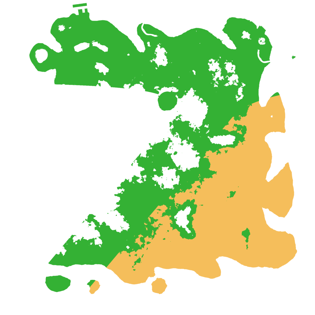 Biome Rust Map: Procedural Map, Size: 4500, Seed: 365473452