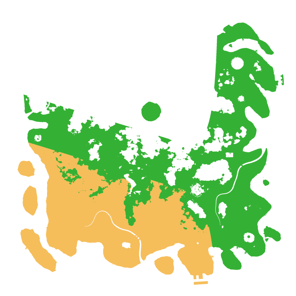 Biome Rust Map: Procedural Map, Size: 4250, Seed: 258773340