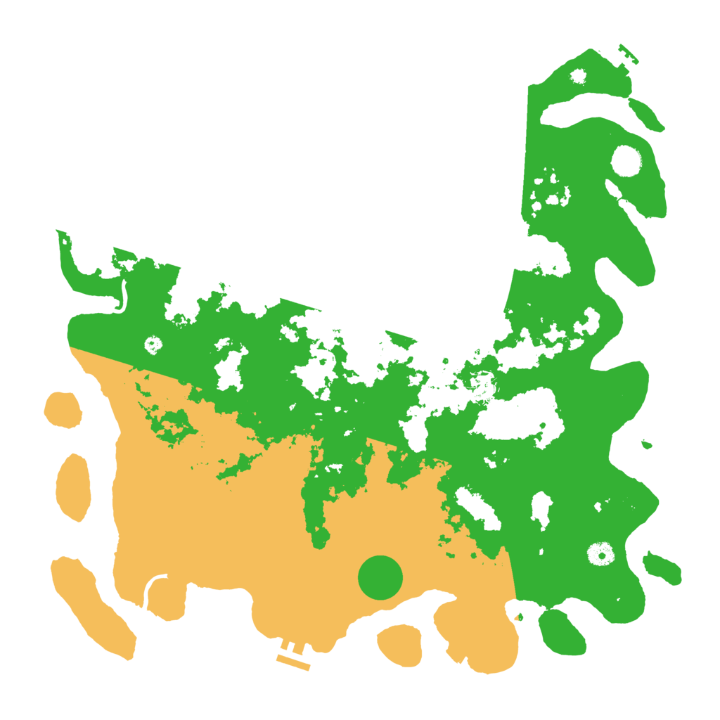 Biome Rust Map: Procedural Map, Size: 4250, Seed: 258773340