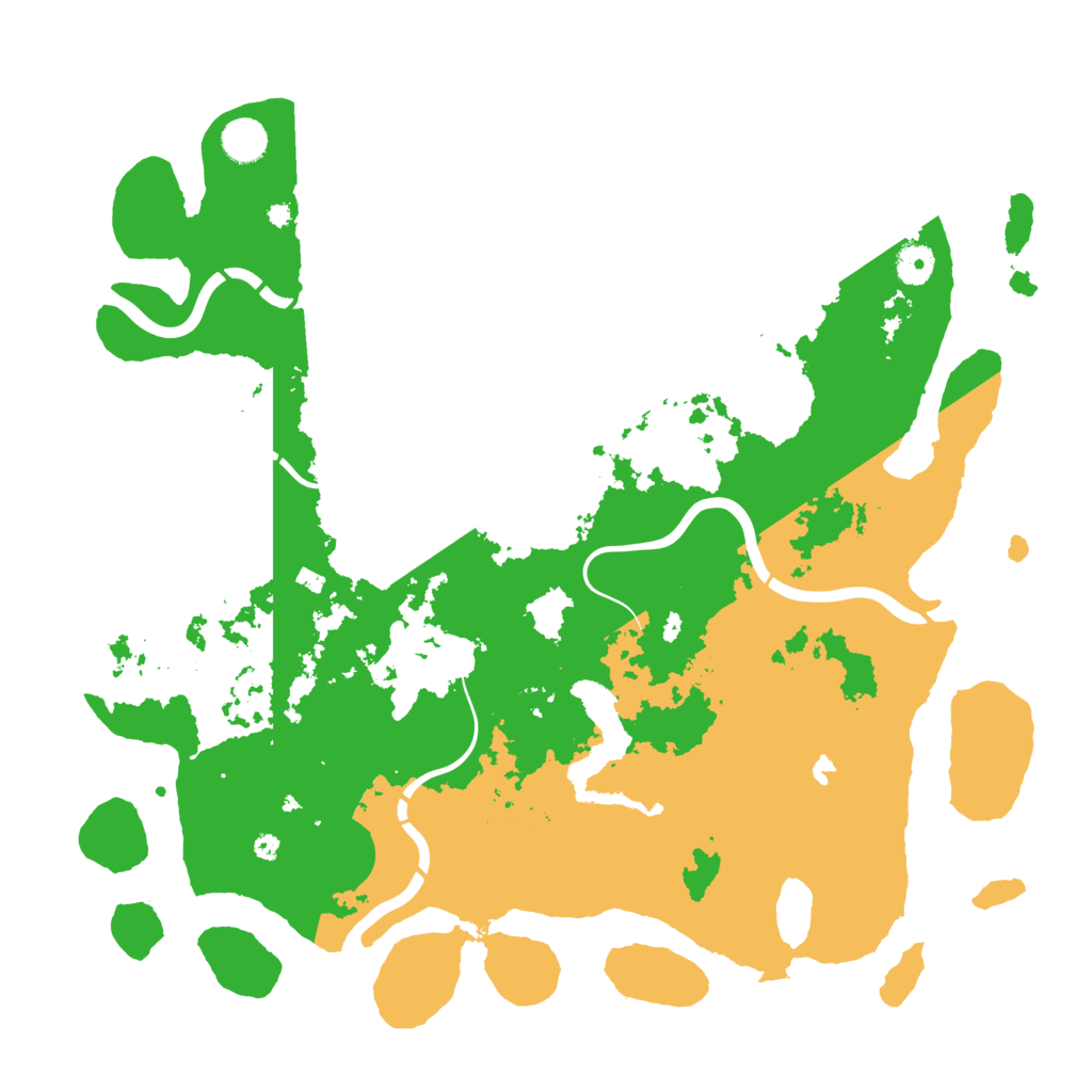 Biome Rust Map: Procedural Map, Size: 4250, Seed: 1160090153