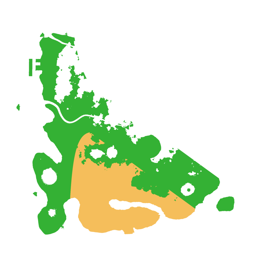 Biome Rust Map: Procedural Map, Size: 3000, Seed: 9971273