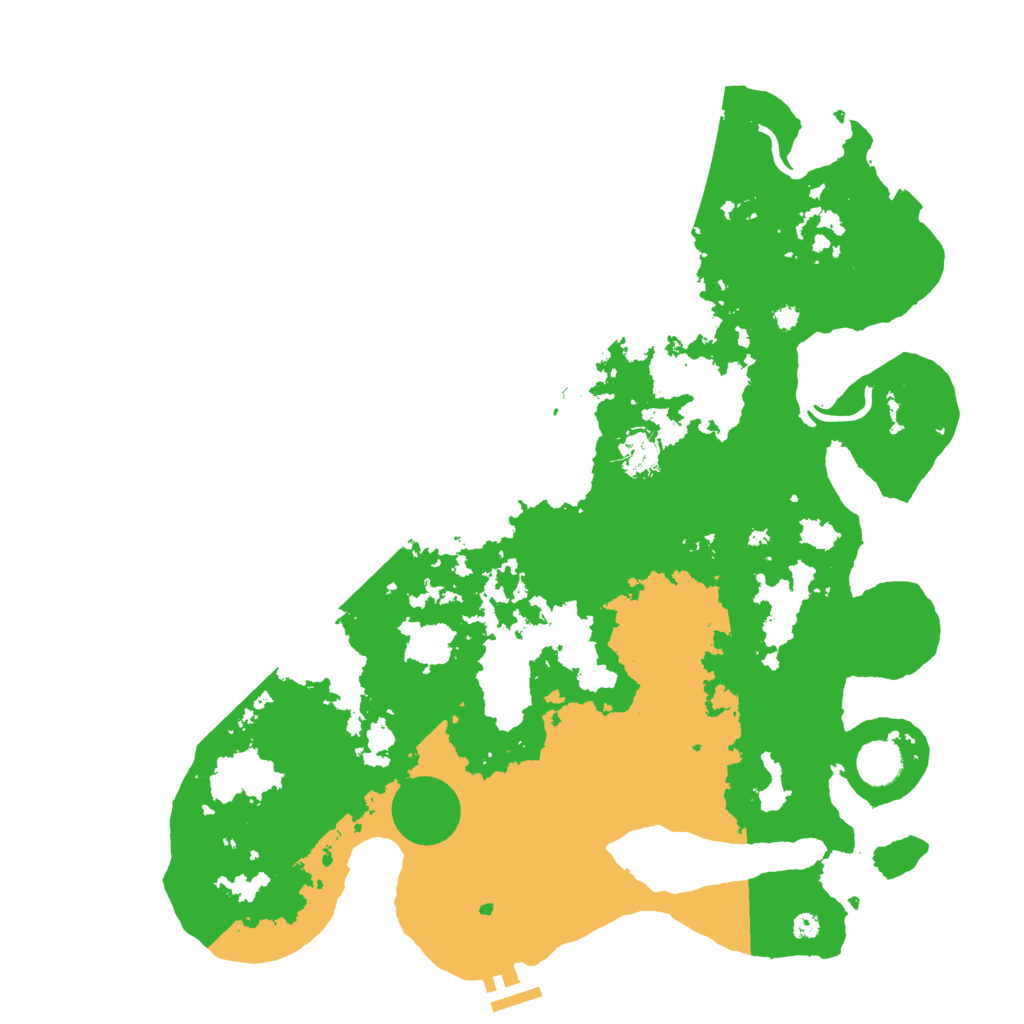 Biome Rust Map: Procedural Map, Size: 4000, Seed: 687980084