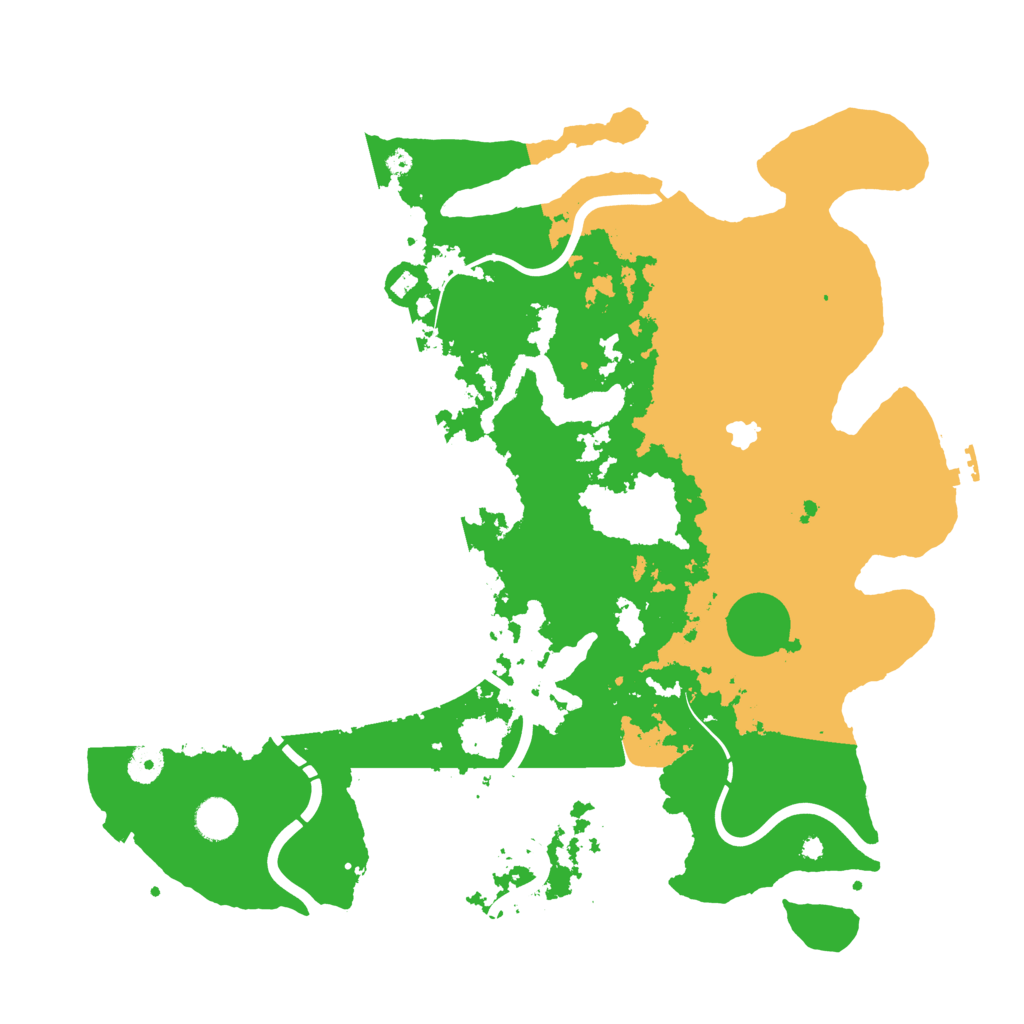 Biome Rust Map: Procedural Map, Size: 4250, Seed: 933727006