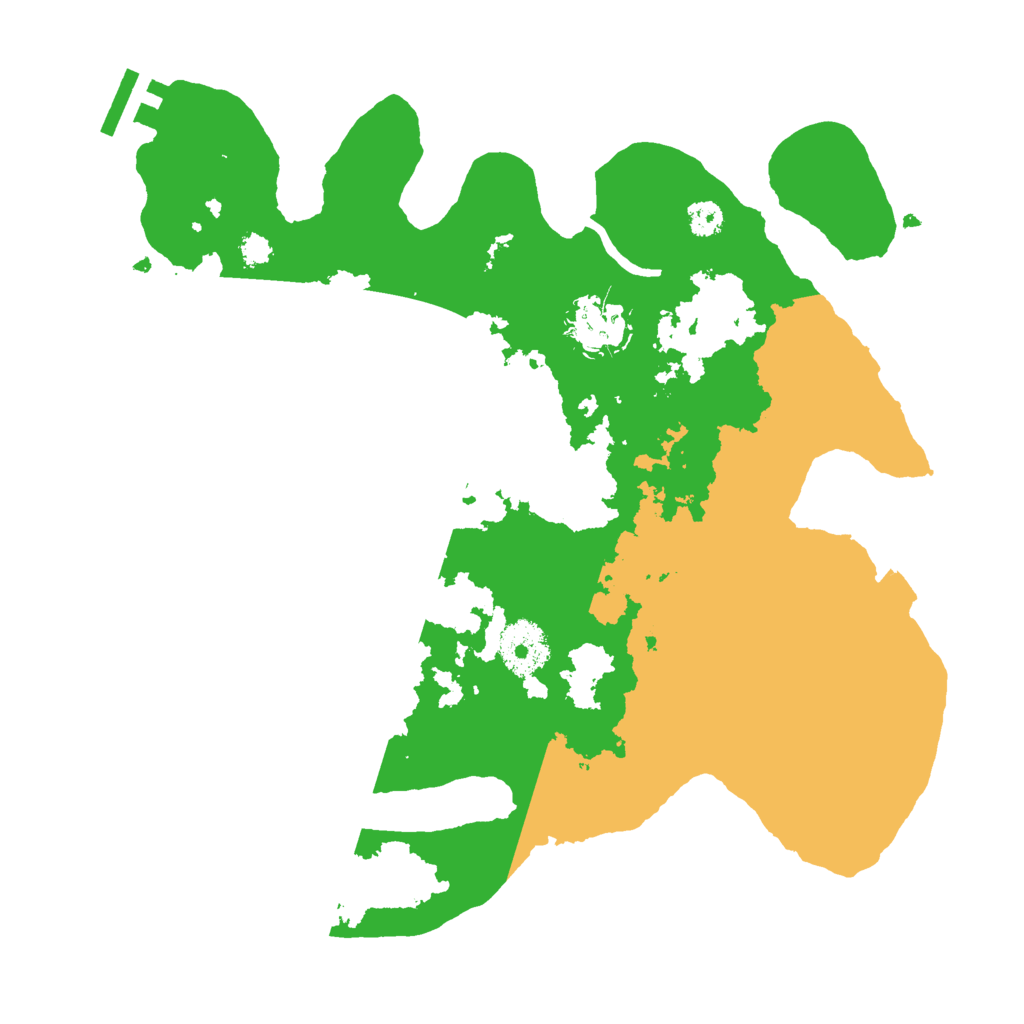 Biome Rust Map: Procedural Map, Size: 3000, Seed: 22905