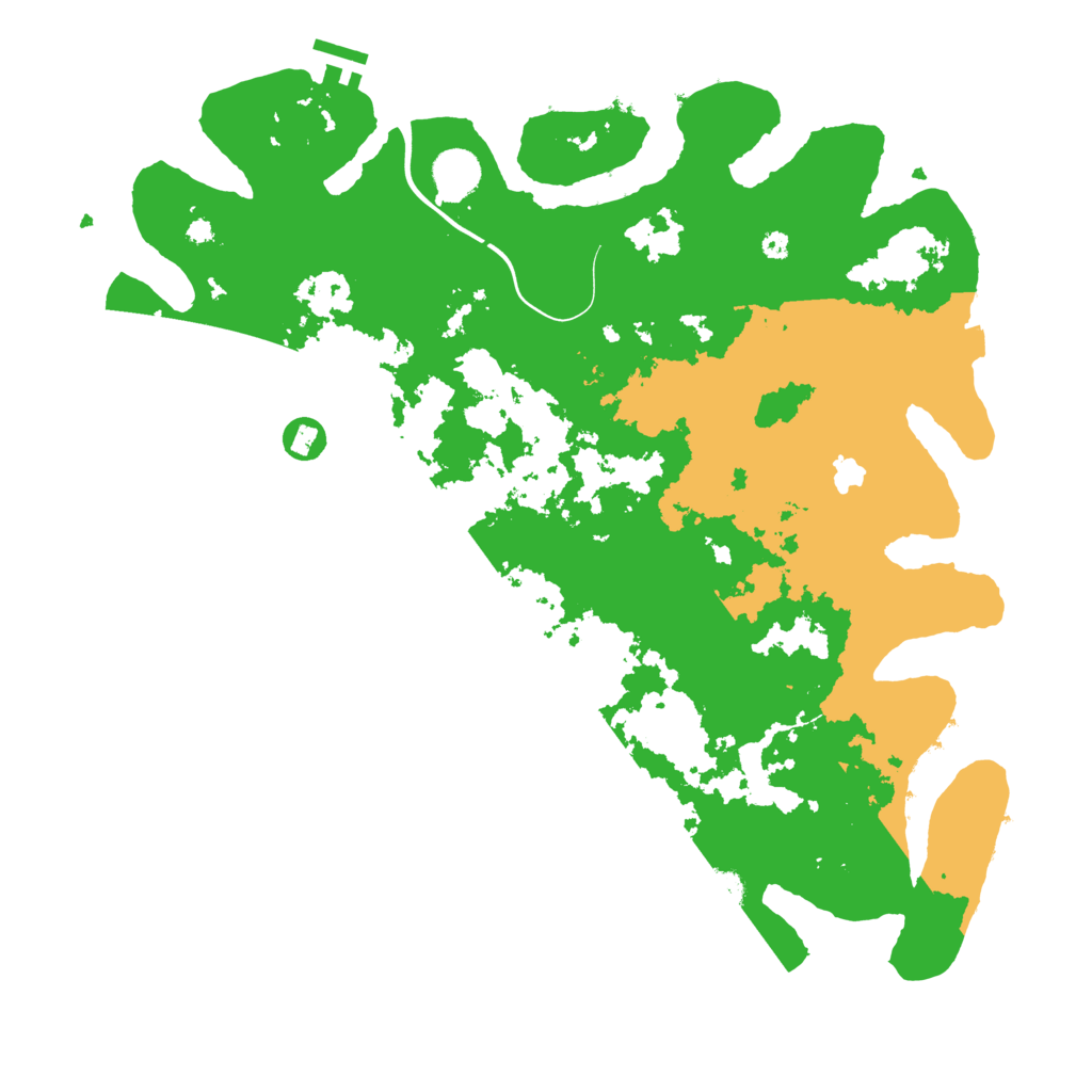 Biome Rust Map: Procedural Map, Size: 4000, Seed: 1181898469