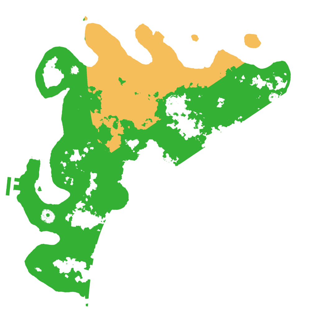 Biome Rust Map: Procedural Map, Size: 3500, Seed: 525123516