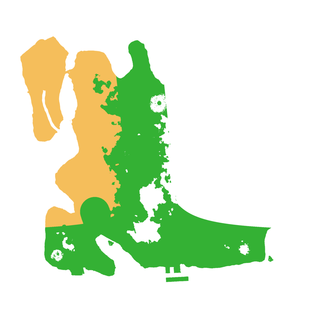 Biome Rust Map: Procedural Map, Size: 2800, Seed: 424273531