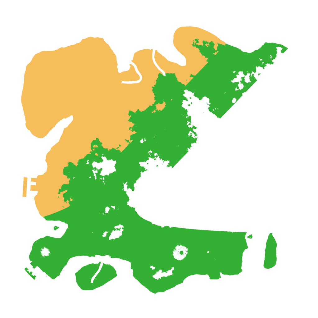 Biome Rust Map: Procedural Map, Size: 3300, Seed: 1244061763