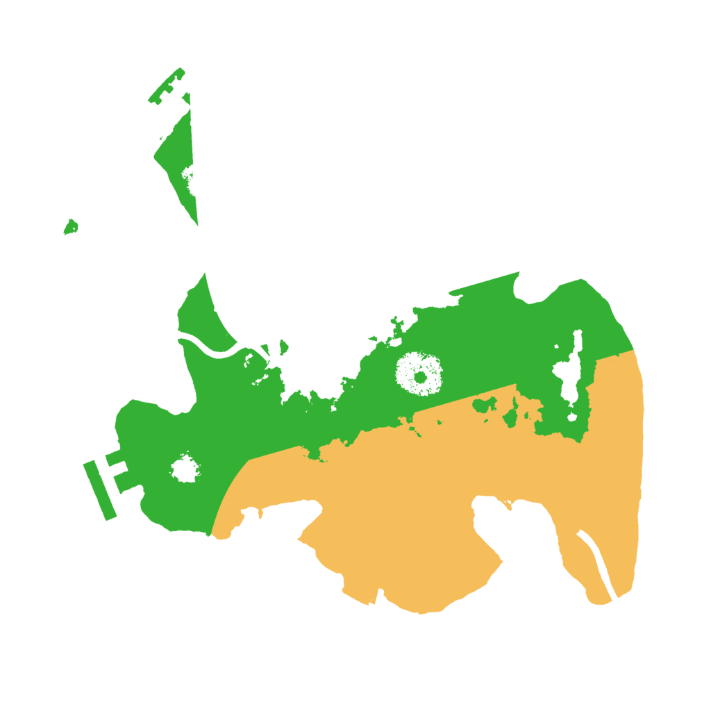 Biome Rust Map: Procedural Map, Size: 2350, Seed: 807484