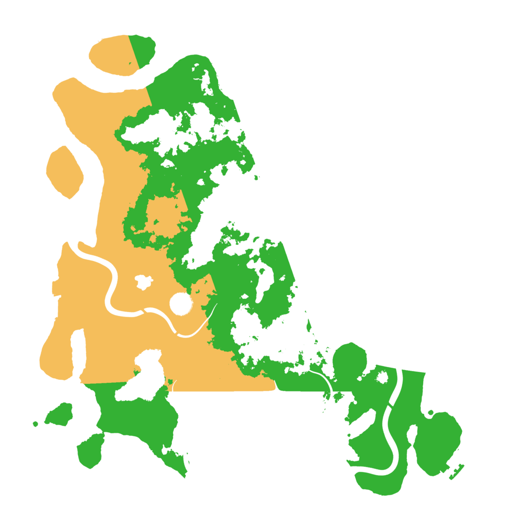 Biome Rust Map: Procedural Map, Size: 4050, Seed: 35942