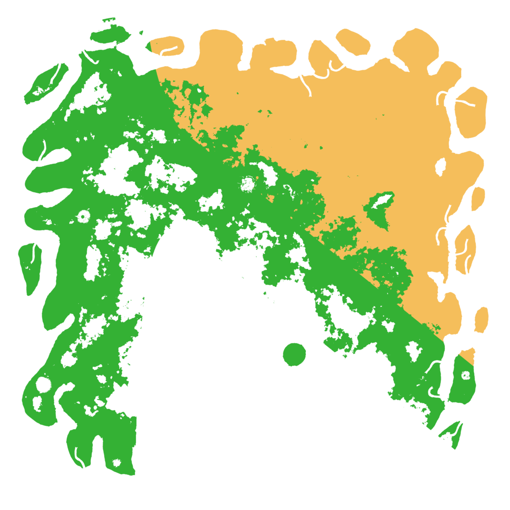 Biome Rust Map: Procedural Map, Size: 6000, Seed: 1244681571