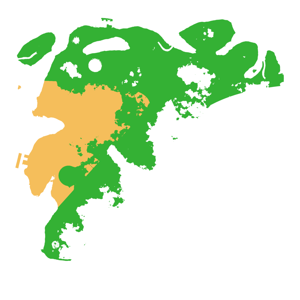 Biome Rust Map: Procedural Map, Size: 4000, Seed: 20240823