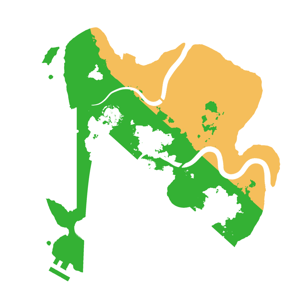 Biome Rust Map: Procedural Map, Size: 2800, Seed: 648341876