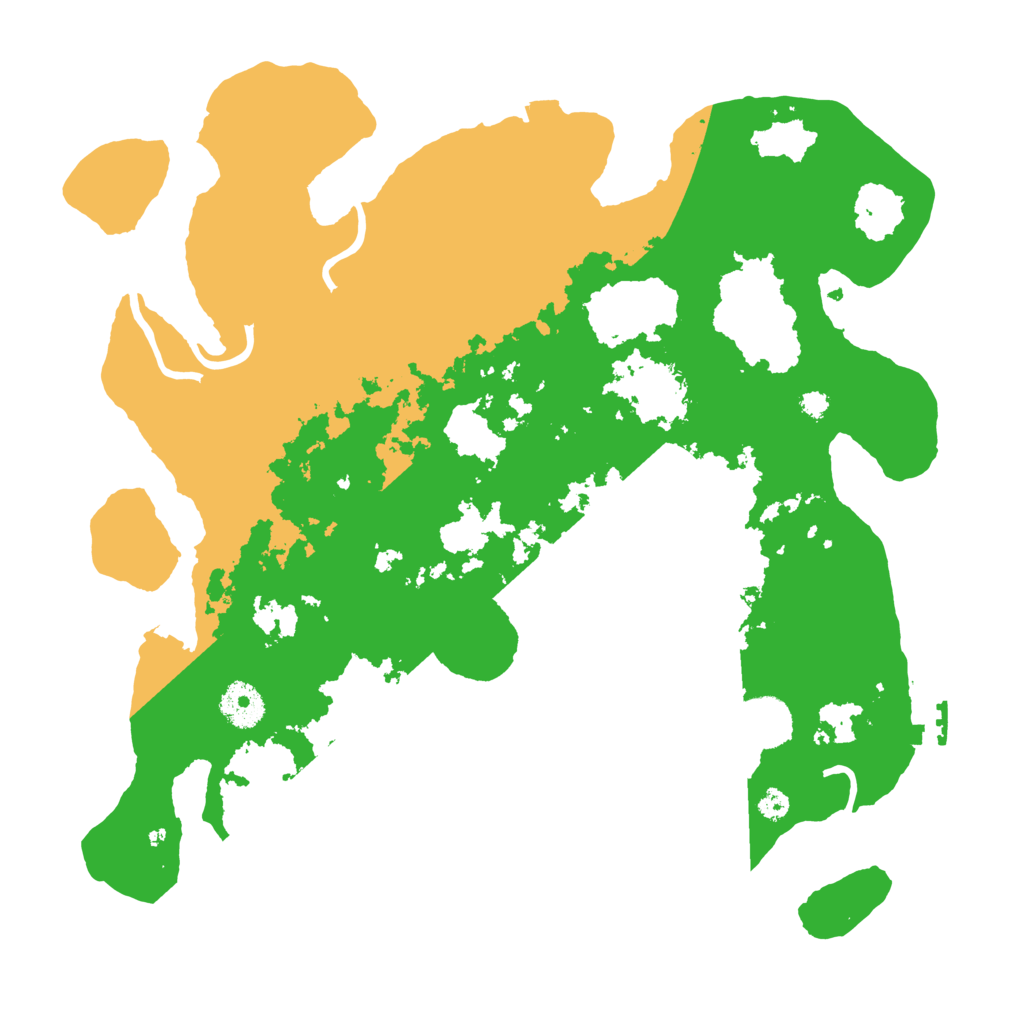 Biome Rust Map: Procedural Map, Size: 3500, Seed: 382019996