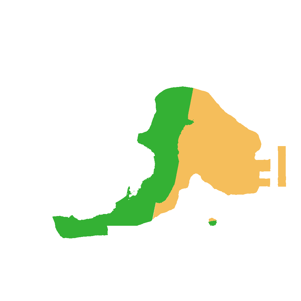 Biome Rust Map: Procedural Map, Size: 1500, Seed: 121888939
