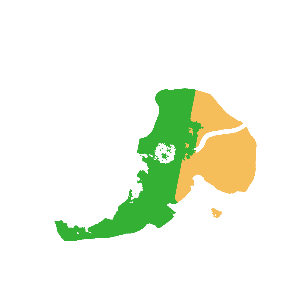 Biome Rust Map: Procedural Map, Size: 1500, Seed: 121888939