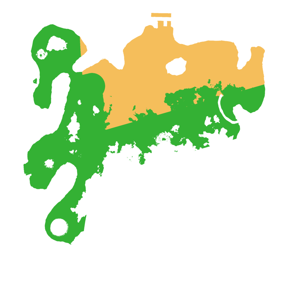 Biome Rust Map: Procedural Map, Size: 3000, Seed: 16235