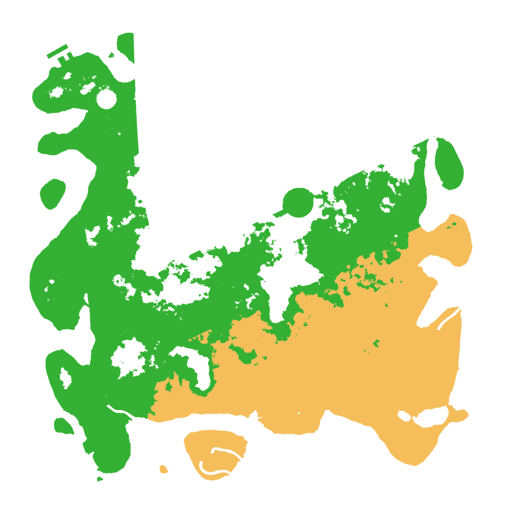 Biome Rust Map: Procedural Map, Size: 4500, Seed: 2137105067