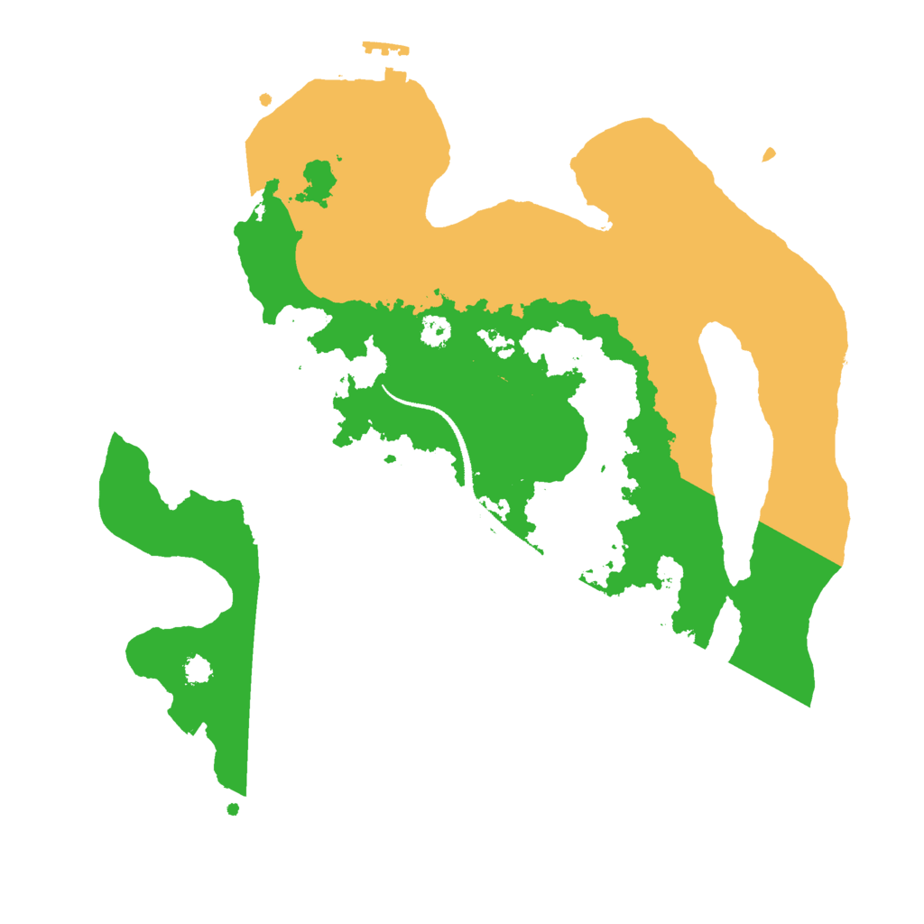 Biome Rust Map: Procedural Map, Size: 3000, Seed: 201799519