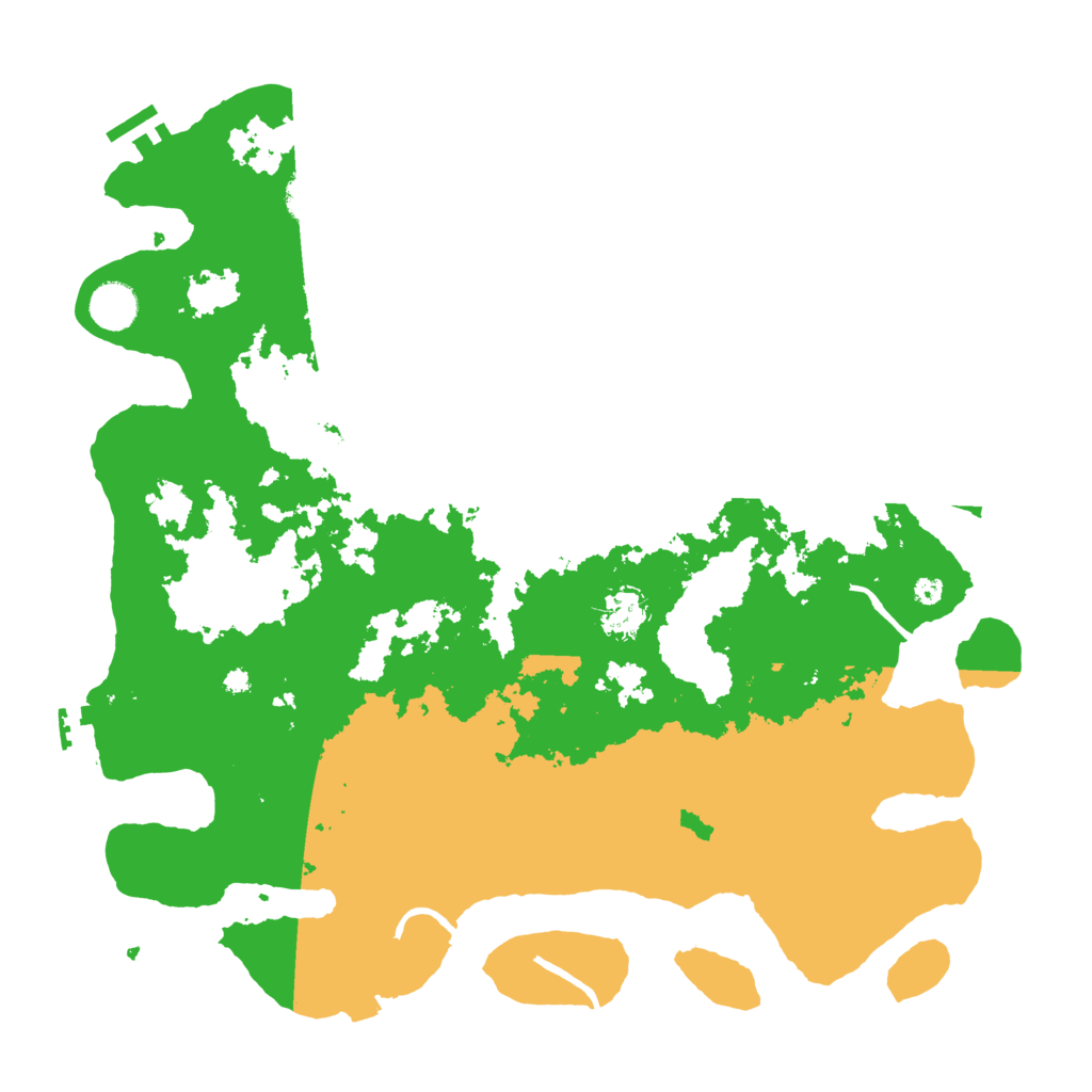 Biome Rust Map: Procedural Map, Size: 4000, Seed: 12311995