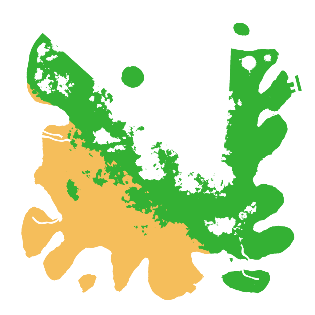 Biome Rust Map: Procedural Map, Size: 4000, Seed: 1167147855