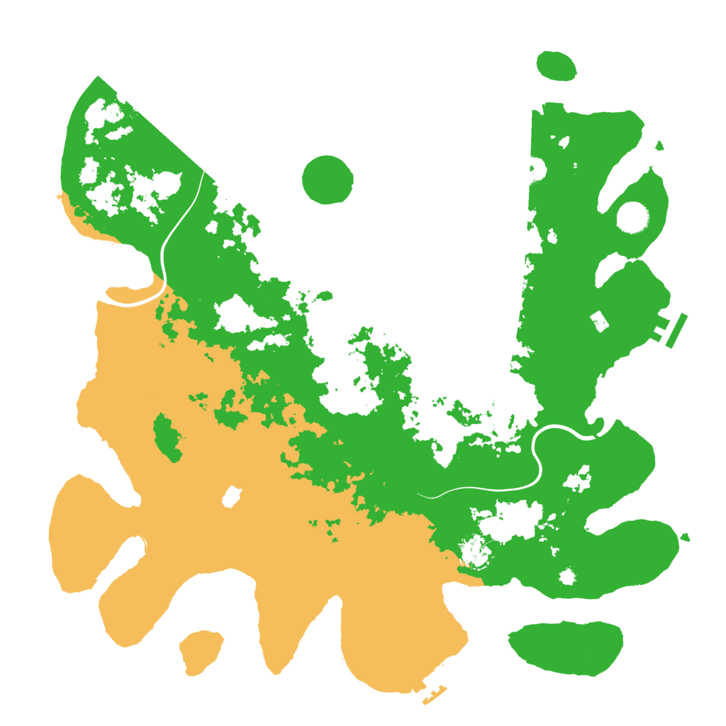 Biome Rust Map: Procedural Map, Size: 4000, Seed: 1167147855