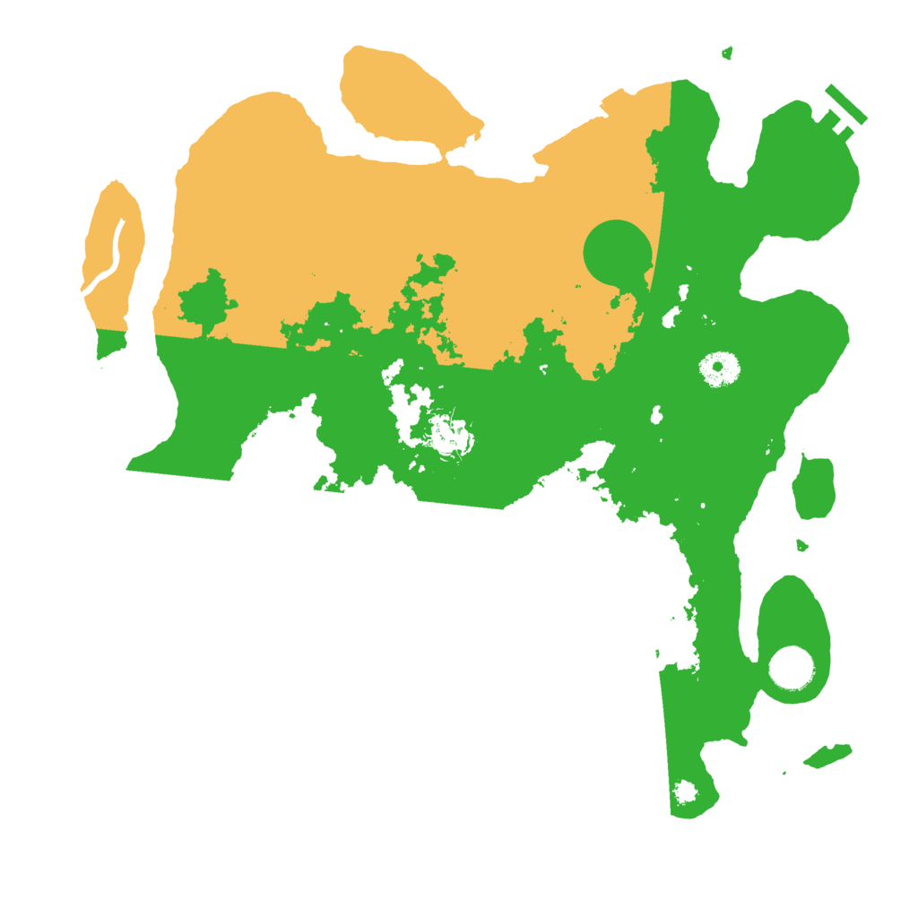 Biome Rust Map: Procedural Map, Size: 3669, Seed: 67