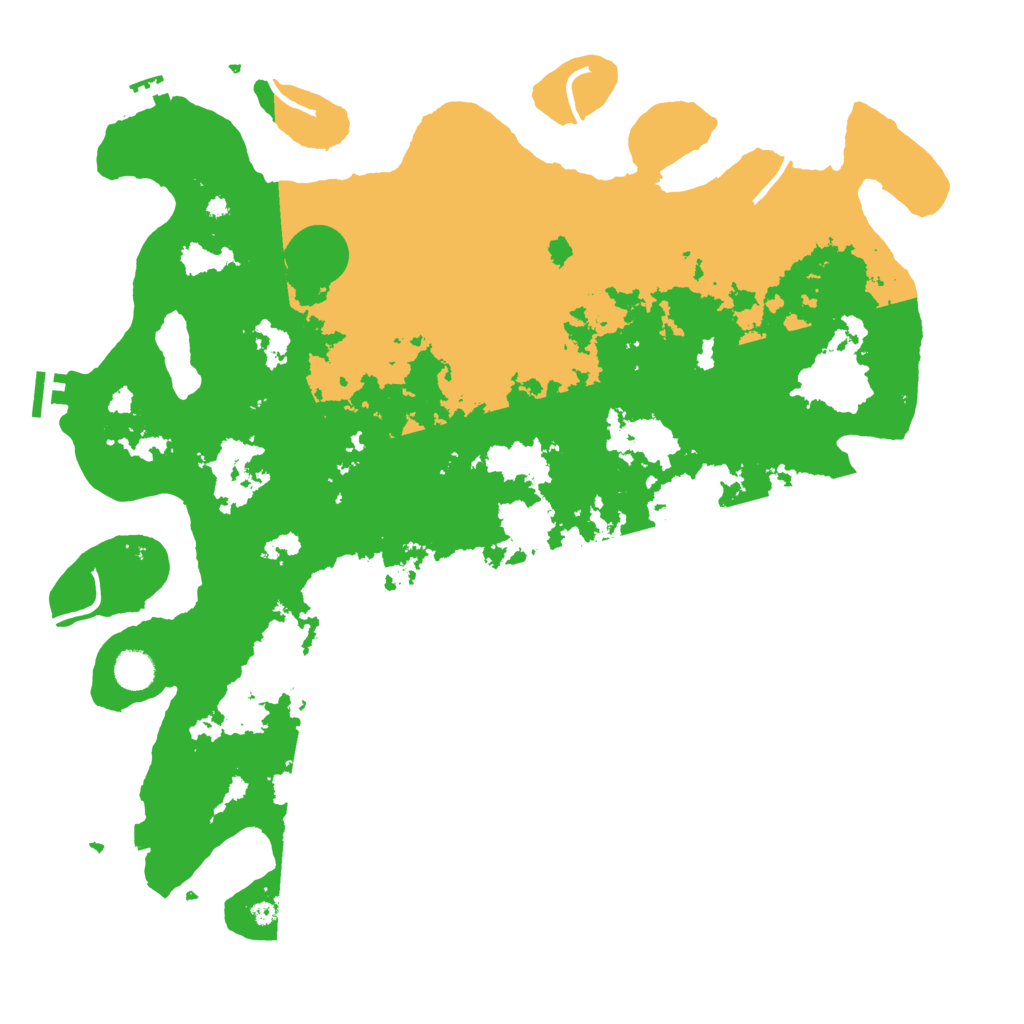 Biome Rust Map: Procedural Map, Size: 4500, Seed: 794842855
