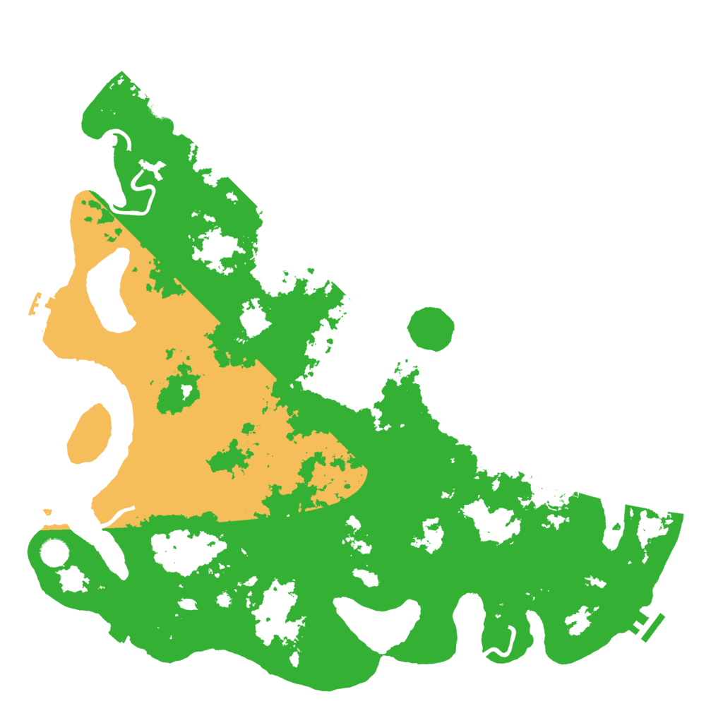 Biome Rust Map: Procedural Map, Size: 4500, Seed: 497087240