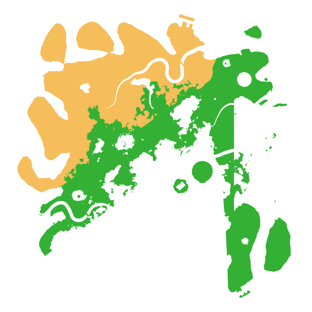 Biome Rust Map: Procedural Map, Size: 4000, Seed: 918171573